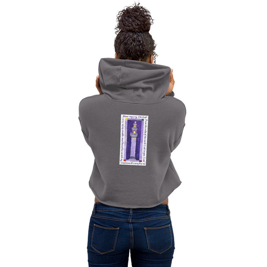 Deep Purple - Strong Tower Sweatshirt Crop Hoodie