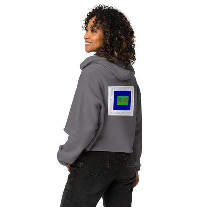 Heavenly Blue - Jesus is the Way Sweatshirt Crop Hoodie