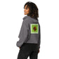 Lively Green - Fruit Sweatshirt Crop Hoodie