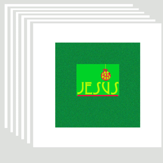 A Very Merry Christmas - Celebrate Jesus Note Cards (Six Cards)