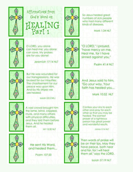Affirmations from God - Healing Part 1