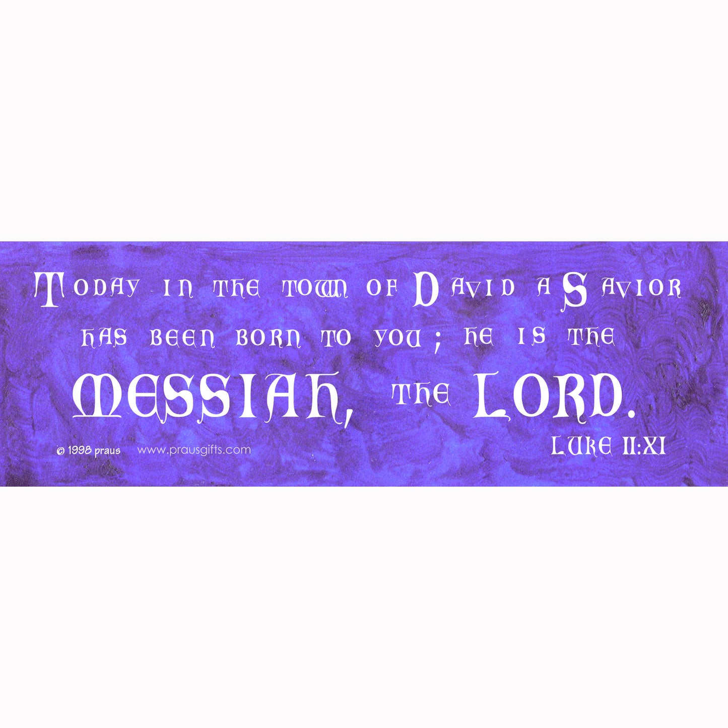 A Very Merry Christmas - Messiah Bookmark