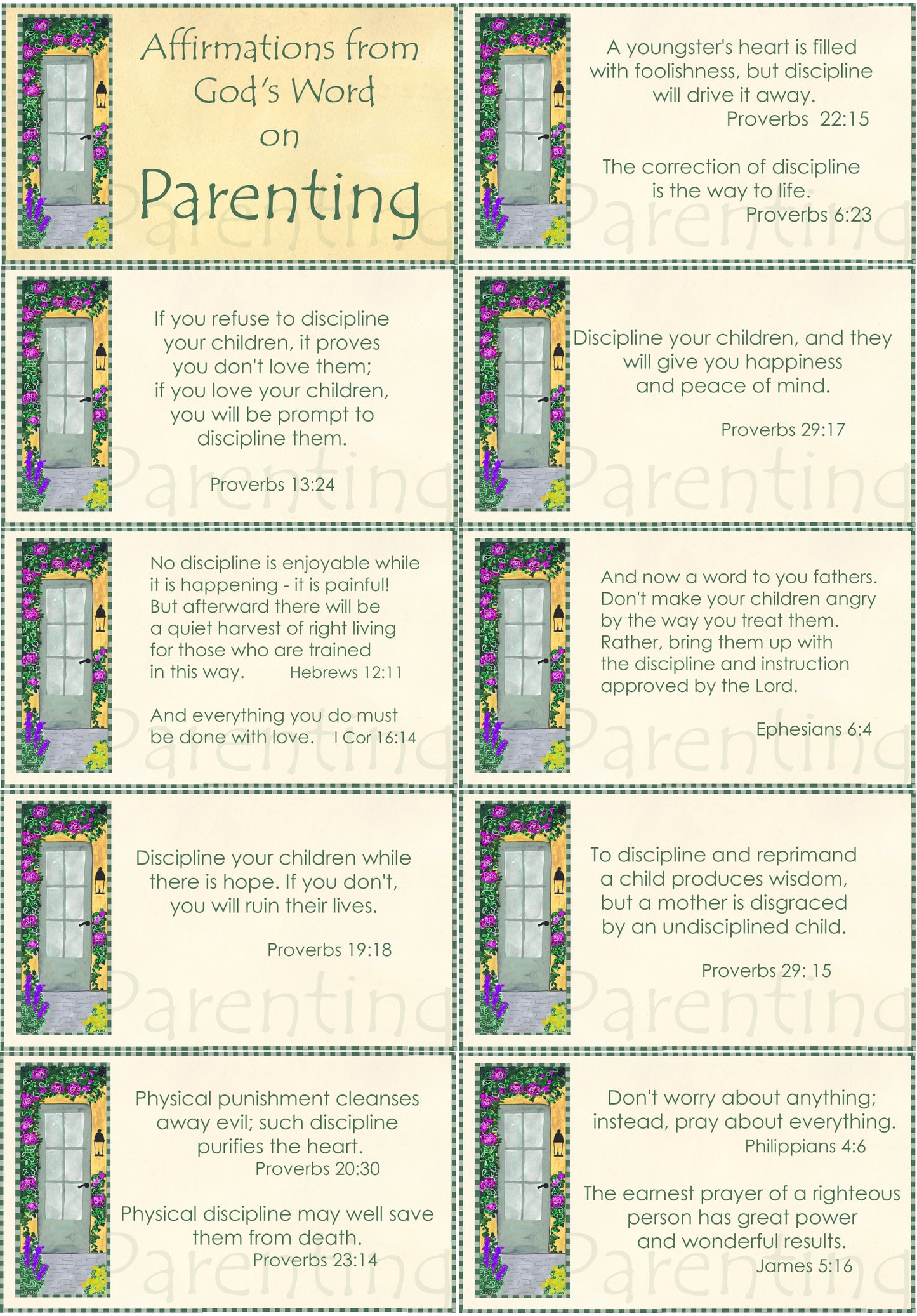 Affirmations from God - Parenting
