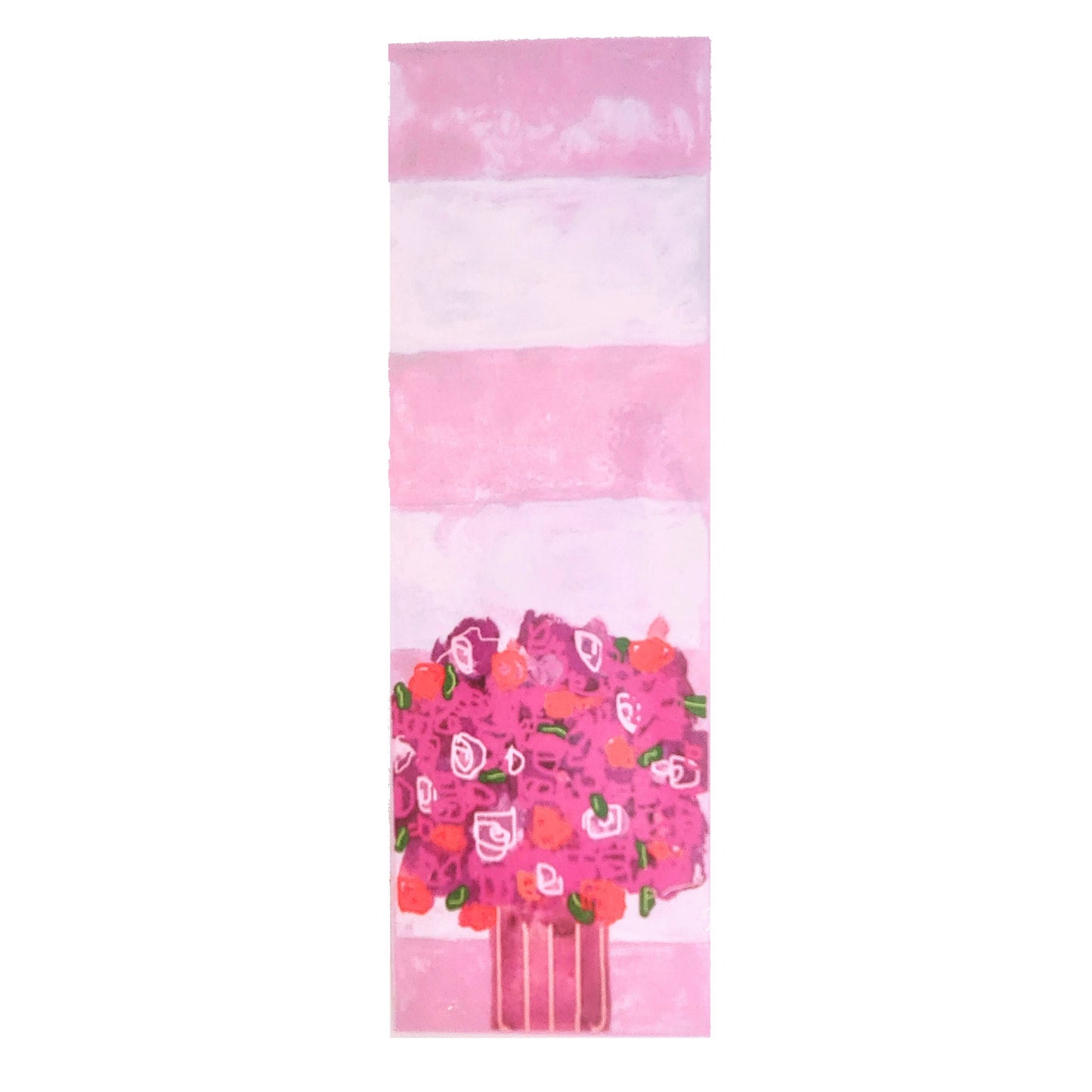 Bright Pink - Stripe Bookmark