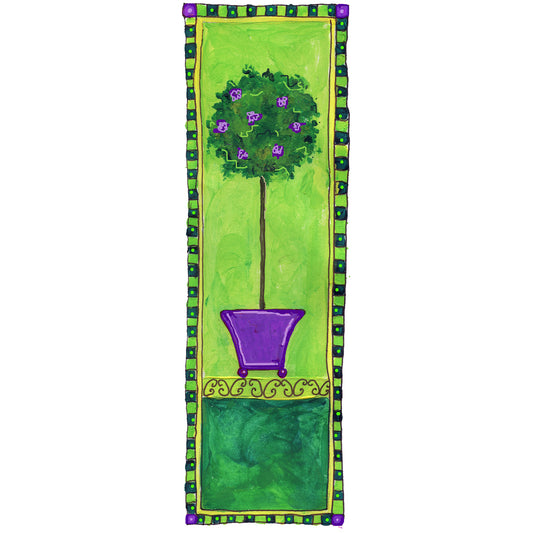 Lively Green - Topiary Bookmark