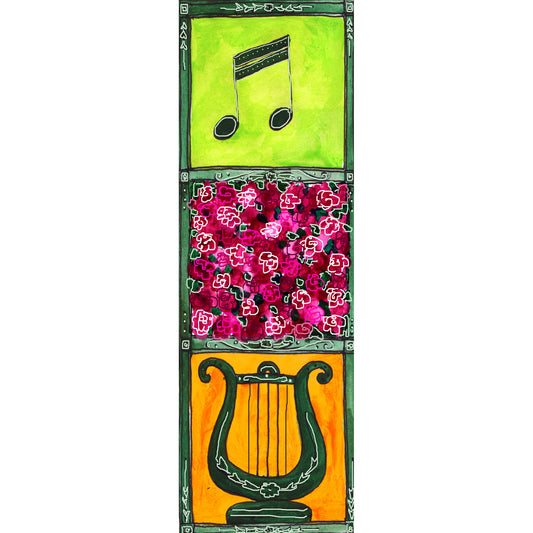 Lively Green - Sing to the Lord Bookmark