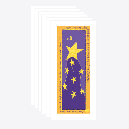 Heavenly Blue - Shine Note Cards (Six Cards)