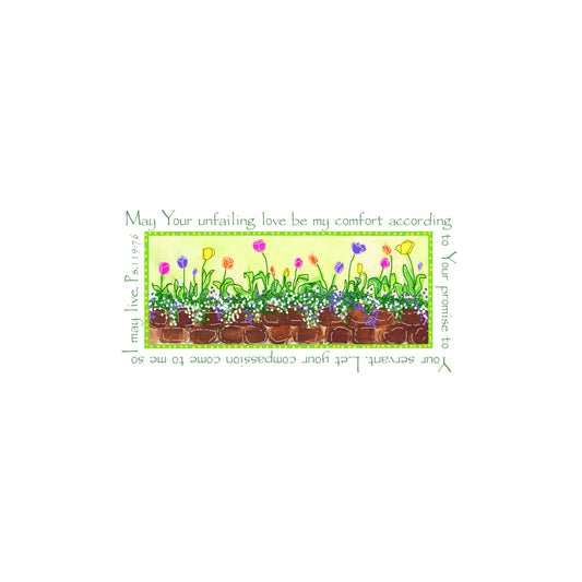 Lively Green - Spring Tulips Magnet