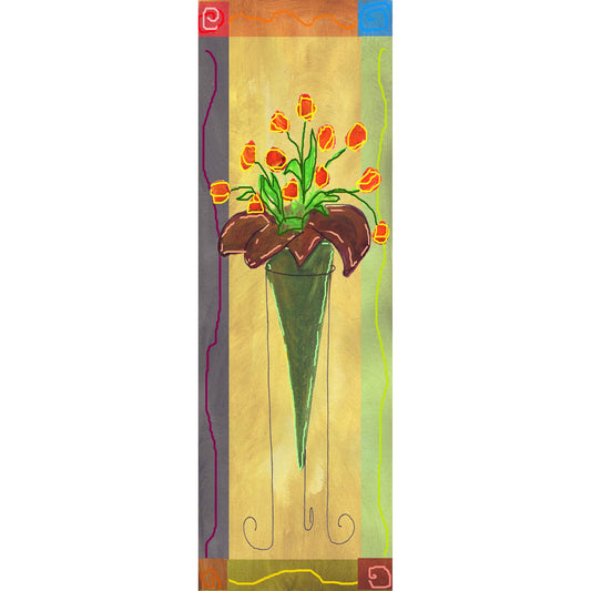 Vibrant Yellow - Tall Tulips Bookmark
