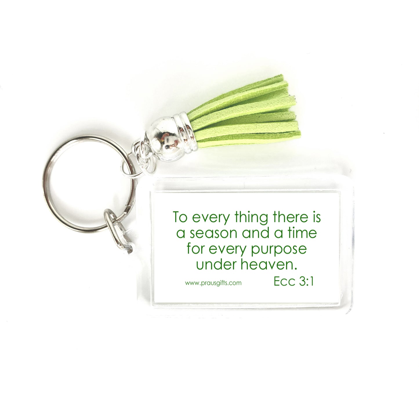 Lively Green - Beautiful in Time Keyring